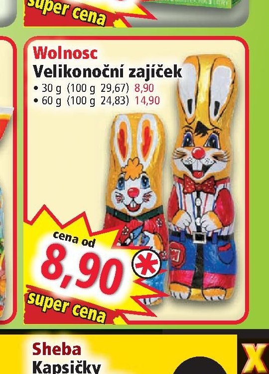Wolnosc Velikonoční zajíček