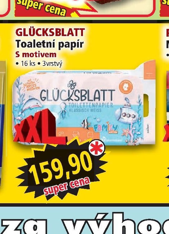 GLÜCKSBLATT Toaletní papír