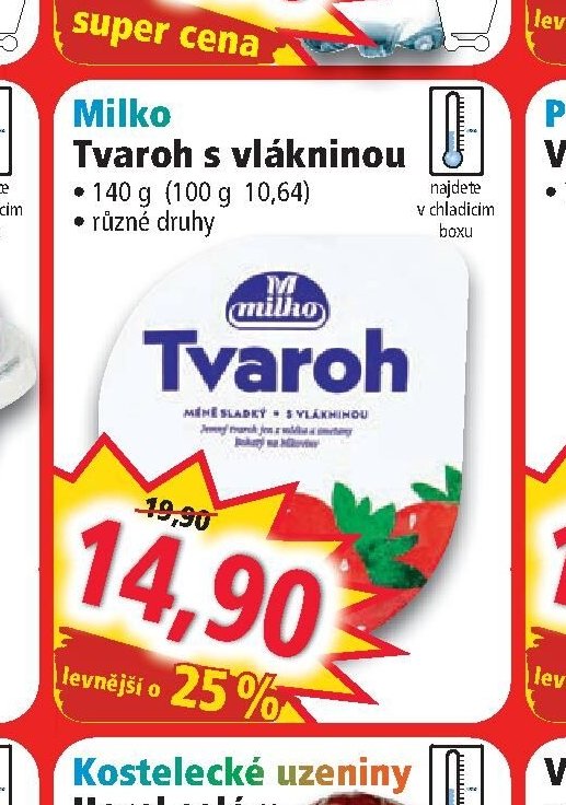 Milko Tvaroh s vlákninou