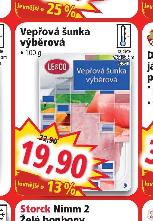 Vepřová šunka výběrová