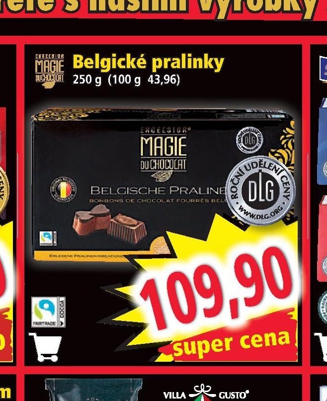 Belgické pralinky