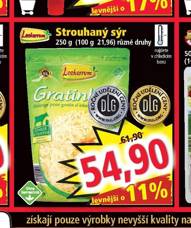 Strouhaný sýr