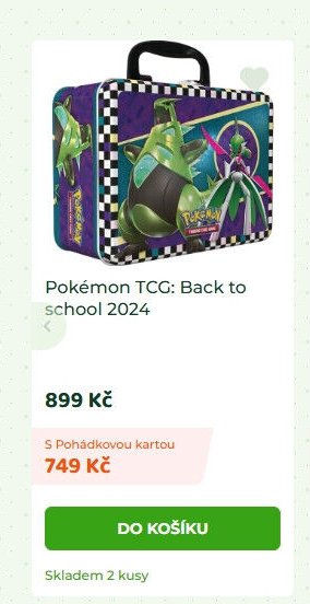 Pokémon TCG: Back to school 2024