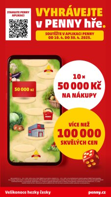 aktuální leták Penny Market 10.4.2025-16.4.2025