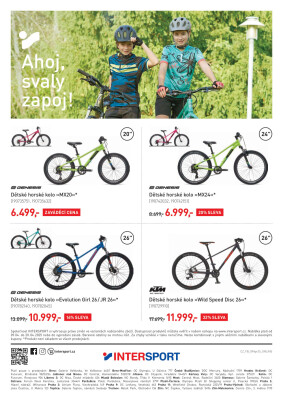 aktuální leták Intersport 9.4.2025-20.4.2025