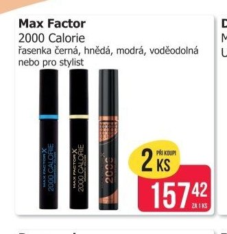 Max Factor 2000 Calorie řasenka