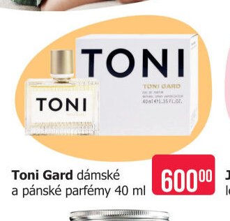 Toni Gard dámské a pánské parfémy 40 ml