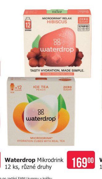 Waterdrop Mikrodrink 12 ks, různé druhy