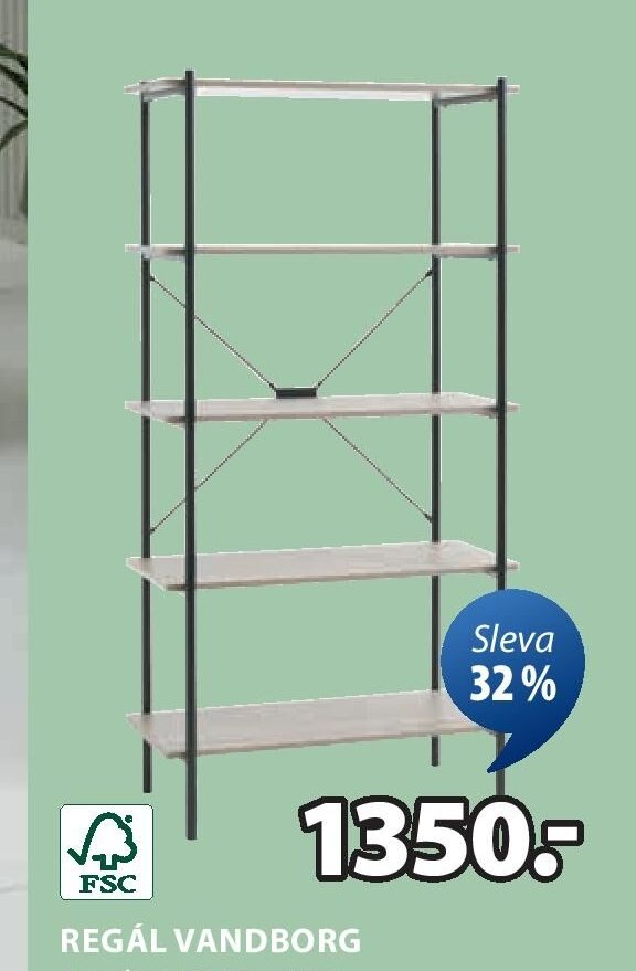 REGÁL VANDBORG 5 polic