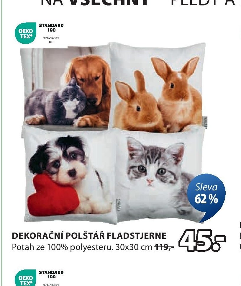 DEKORAČNÍ POLŠTÁŘ FLADSTJERNE