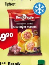 Bramborové knedlíky s uzeným masem