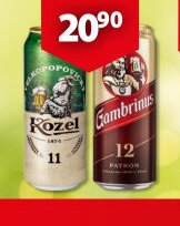 Velkopopovický Kozel / Gambrinus Patron