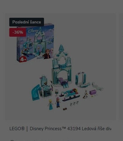 LEGO® | Disney Princess™ 43194 Ledová říše divů