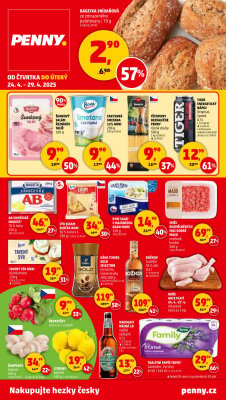 aktuální leták Penny Market 24.4.2025-29.4.2025
