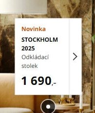 STOCKHOLM 2025 Odkládací stolek