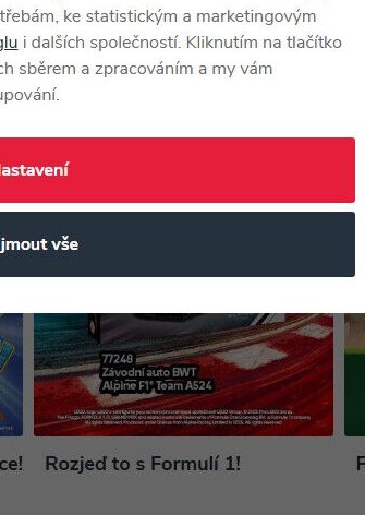 Rozjed to s Formulí 1!