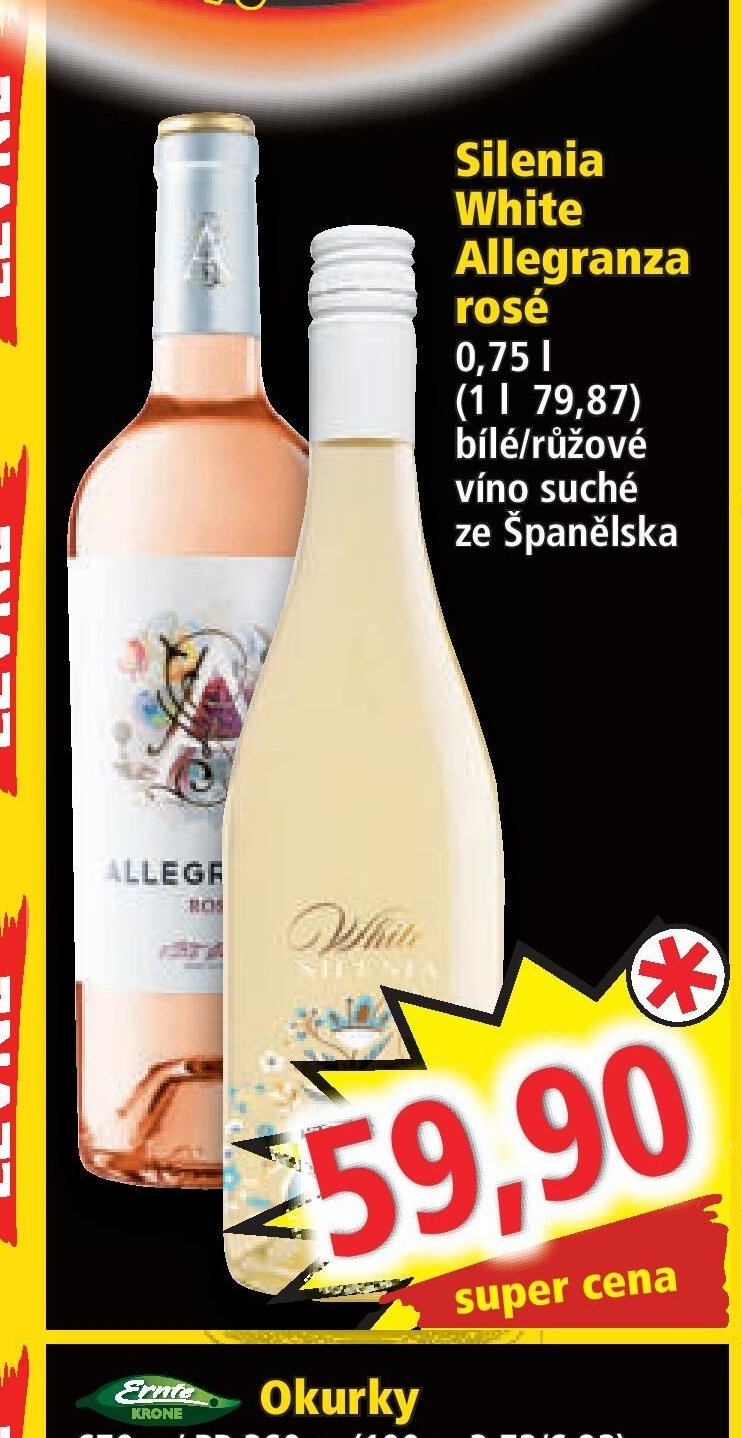 Silenia White Allegranza rosé