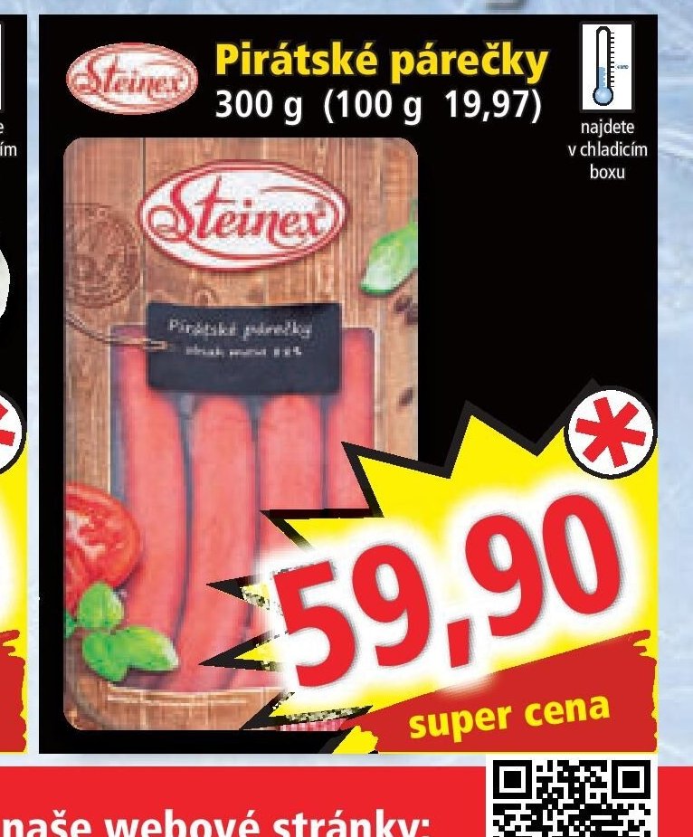Steinex Pirátské párečky