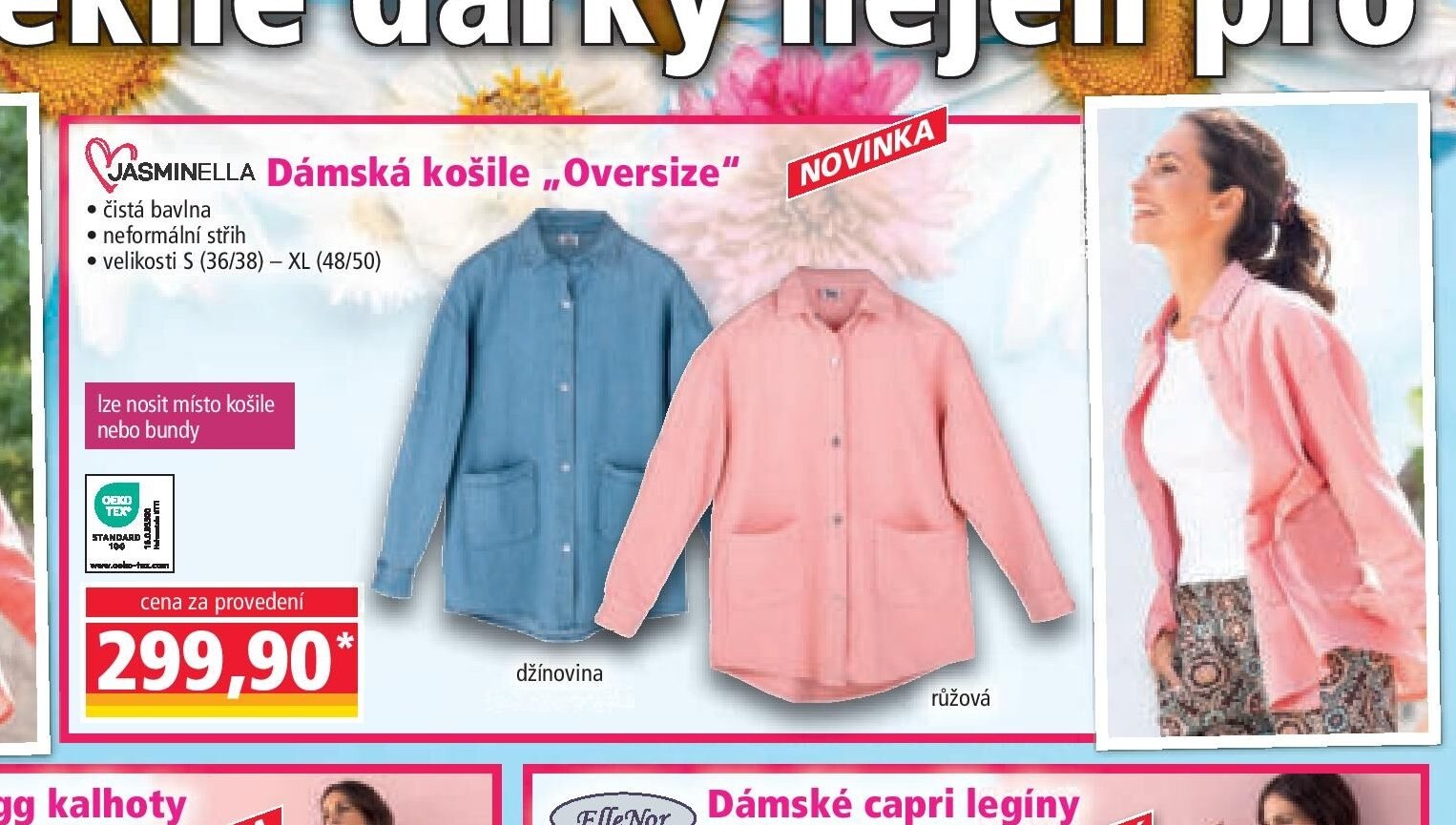 Dámská košile „Oversize“