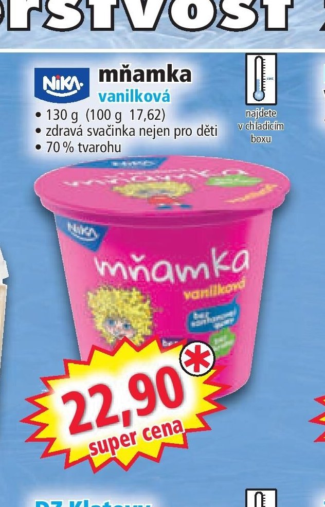 mňamka vanilková