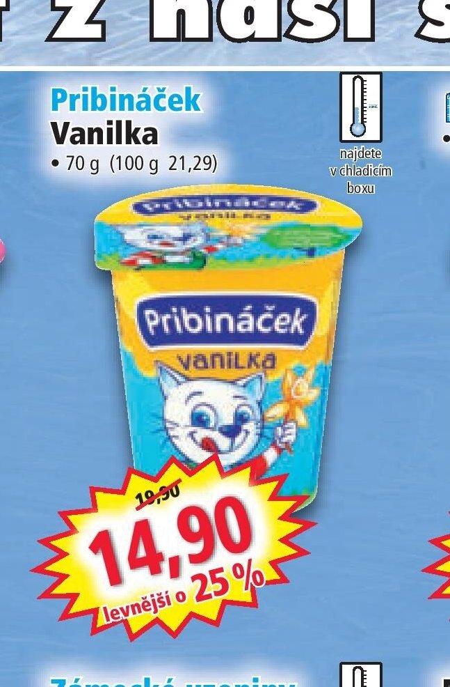Pribináček Vanilka