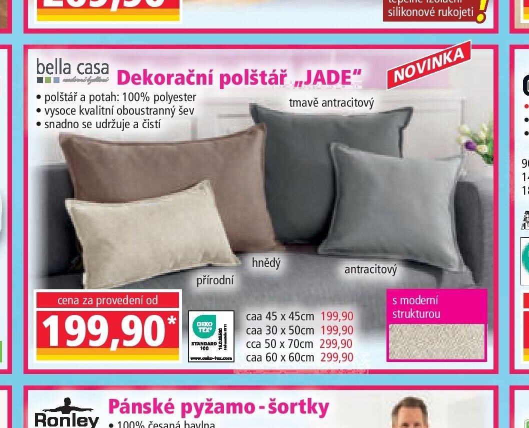 Dekorační polštář „JADE“