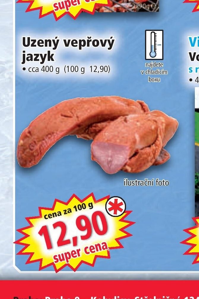 Uzený vepřový jazyk