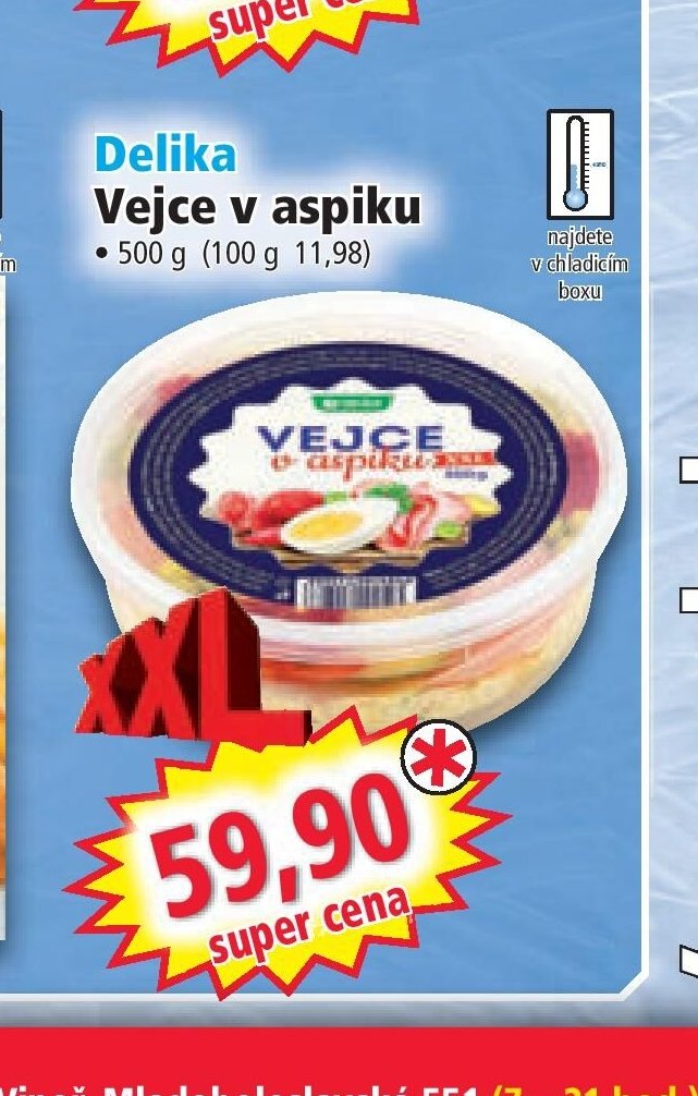 Delika Vejce v aspiku