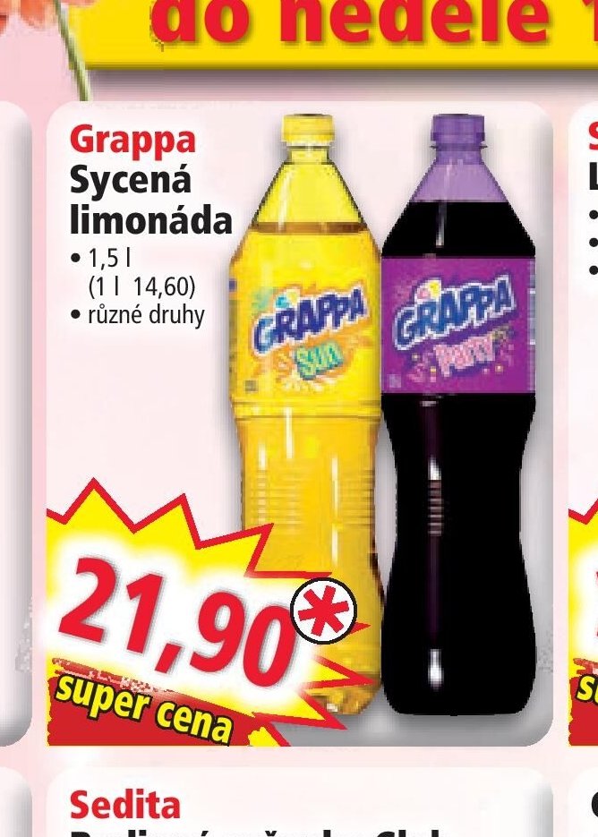 Grappa Sycená limonáda