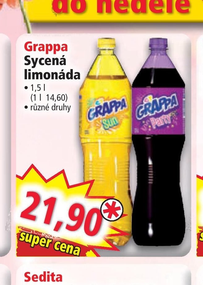 Grappa Sycená limonáda
