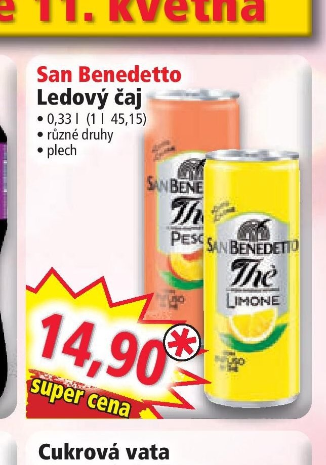 San Benedetto Ledový čaj