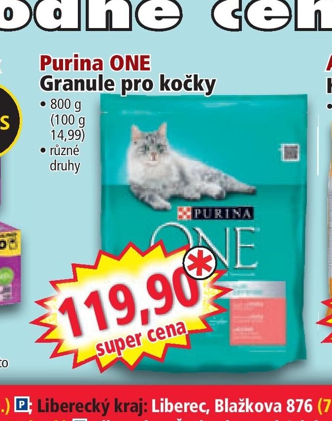 Purina ONE Granule pro kočky