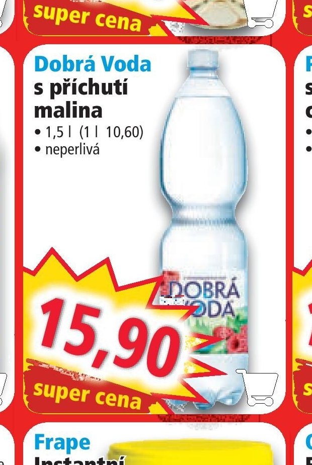 Dobrá Voda s příchutí malina
