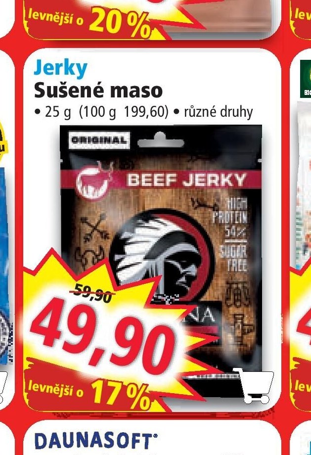 Jerky Sušené maso