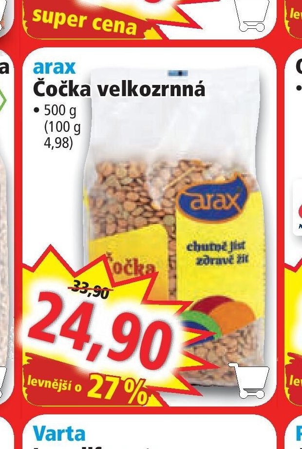arax Čočka velkozrnná