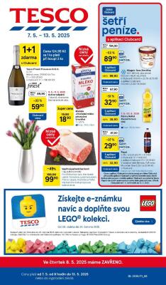 aktuální leták Tesco 7.5.2025-13.5.2025