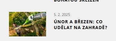 ÚNOR A BŘEZEN: CO UDĚLAT NA ZAHRADĚ?