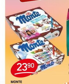Monte různé druhy