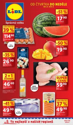 aktuální leták Lidl 5.6.2025-8.6.2025