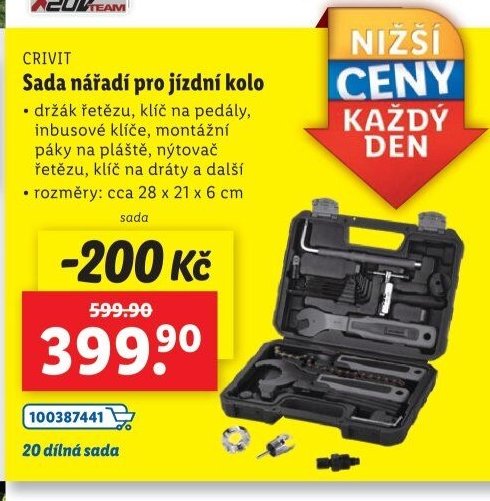 Sada nářadí pro jízdní kolo