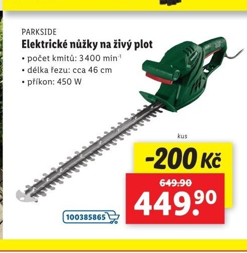 Elektrické nůžky na živý plot