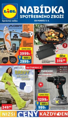 aktuální leták Lidl 2.6.2025-8.6.2025