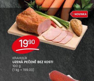 Krahulík Uzená pečeně bez kosti