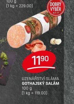 Uzenářství Sláma Gothajský salám