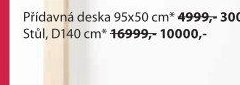 Stůl, D140 cm