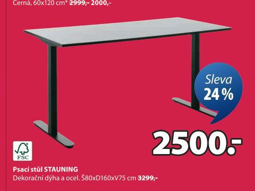 Psací stůl STAUNING