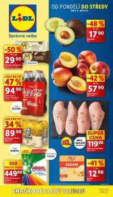 aktuální leták Lidl 9.6.2025-11.6.2025