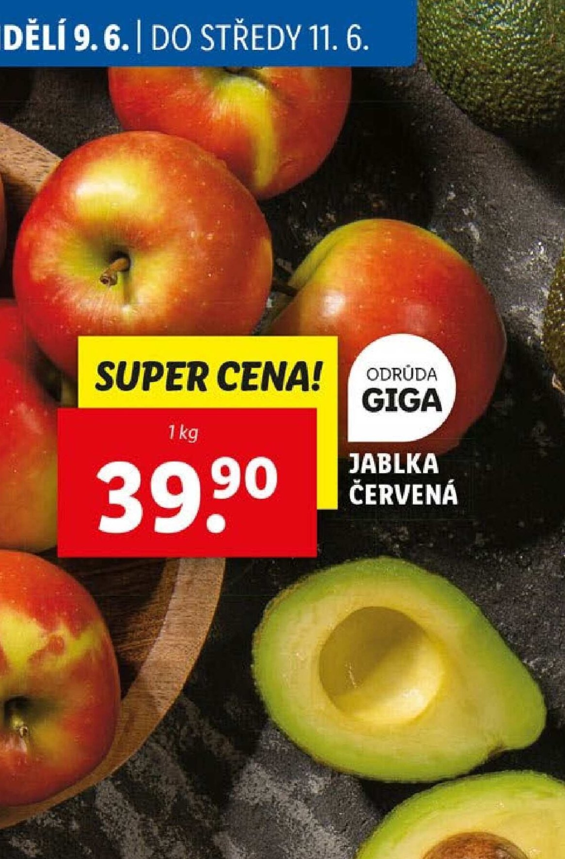 Jablka červená Giga