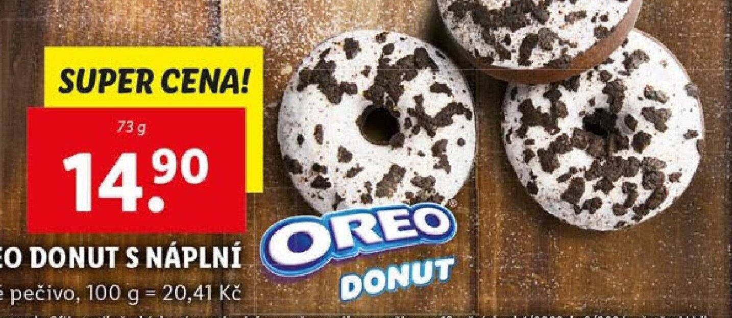Oreo donut s náplní
