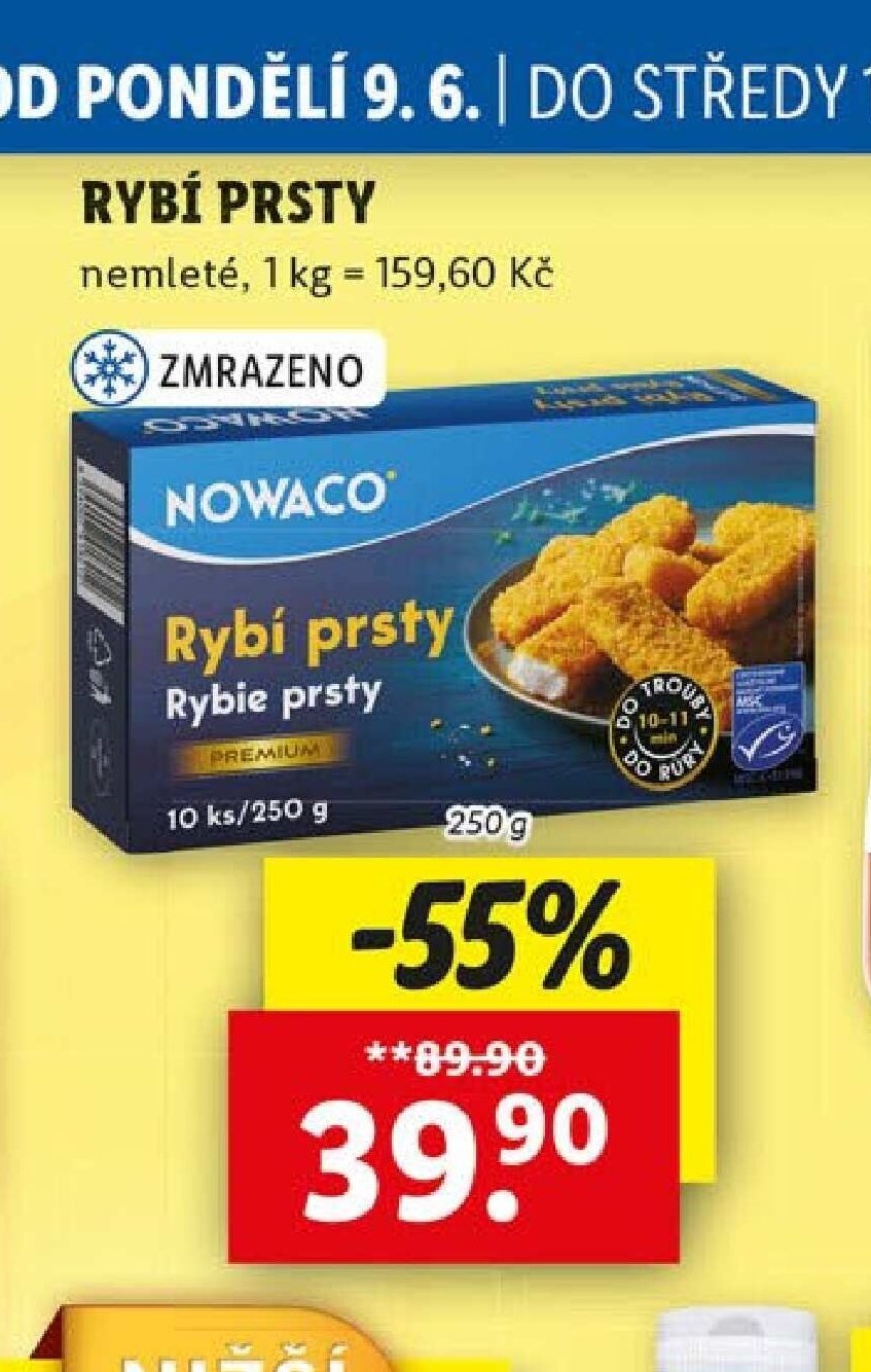 Rybí prsty Nowaco